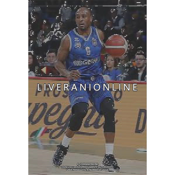 Pesaro 14/02/2020 - Zurich Connect Final Eight 2020 Quarti di Finale - Germani Basket Brescia vs Pompea Fortitudo Bologna - nella foto: Lansdowne DeAndre(Germani Basket Brescia) ©Claudio Zamagni/Agenzia Aldo Liverani s.a.s./ AGENZIA ALDO LIVERANI SAS
