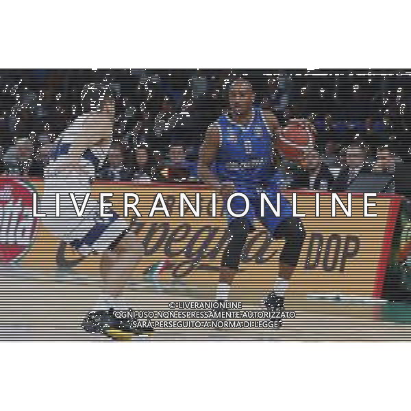 Pesaro 14/02/2020 - Zurich Connect Final Eight 2020 Quarti di Finale - Germani Basket Brescia vs Pompea Fortitudo Bologna - nella foto: Lansdowne DeAndre(Germani Basket Brescia) ©Claudio Zamagni/Agenzia Aldo Liverani s.a.s./ AGENZIA ALDO LIVERANI SAS