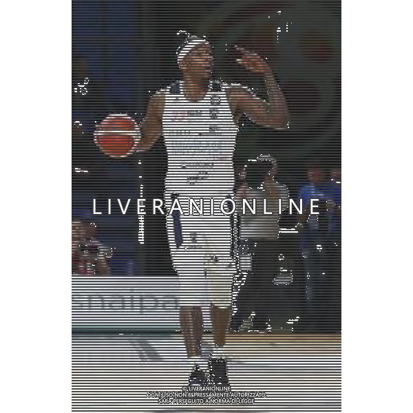 Pesaro 14/02/2020 - Zurich Connect Final Eight 2020 Quarti di Finale - Banco di Sardegna Sassari vs Happy Casa Brindisi - nella foto: Stone Tiler (Happy Casa Brindisi) ©Claudio Zamagni/Agenzia Aldo Liverani s.a.s./ AGENZIA ALDO LIVERANI SAS
