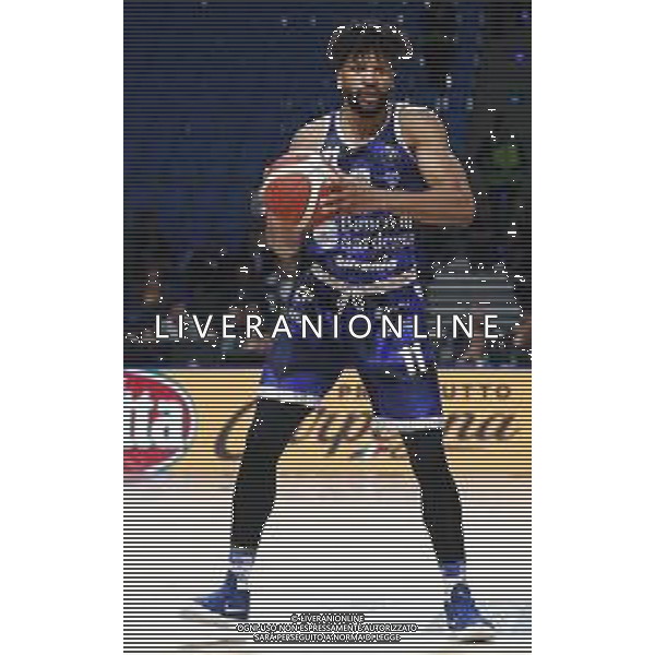 Pesaro 14/02/2020 - Zurich Connect Final Eight 2020 Quarti di Finale - Banco di Sardegna Sassari vs Happy Casa Brindisi - nella foto: Dwayne Evans(Banco di Sardegna Sassari) ©Claudio Zamagni/Agenzia Aldo Liverani s.a.s./ AGENZIA ALDO LIVERANI SAS