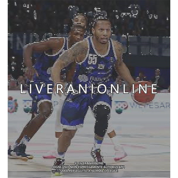 Pesaro 14/02/2020 - Zurich Connect Final Eight 2020 Quarti di Finale - Banco di Sardegna Sassari vs Happy Casa Brindisi - nella foto: Jerrelis Curtis(Banco di Sardegna Sassari) ©Claudio Zamagni/Agenzia Aldo Liverani s.a.s./ AGENZIA ALDO LIVERANI SAS