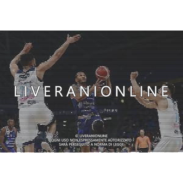 Pesaro 14/02/2020 - Zurich Connect Final Eight 2020 Quarti di Finale - Banco di Sardegna Sassari vs Happy Casa Brindisi - nella foto: Jerrelis Curtis(Banco di Sardegna Sassari) ©Claudio Zamagni/Agenzia Aldo Liverani s.a.s./ AGENZIA ALDO LIVERANI SAS