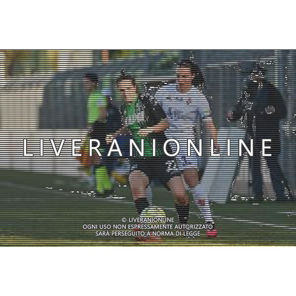 Campionato di Calcio Serie A Femminile 2019/2020 Firenze, Italia 15/02/2020 Fiorentina Women vs Sassuolo Nella foto: Claudia Ferrato (Sassuolo) e Alia Guagni (Fiorentina Women\'s) ©Lisa Guglielmi- Alessio Marini / AGENZIA ALDO LIVERANI SAS