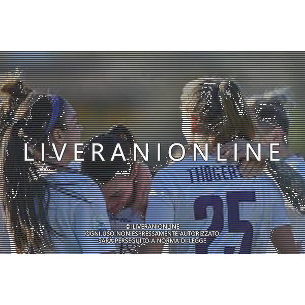 Campionato di Calcio Serie A Femminile 2019/2020 Firenze, Italia 15/02/2020 Fiorentina Women vs Sassuolo Nella foto: Esultanza Fiorentina Women\'s ©Lisa Guglielmi - Alessio Marini / AGENZIA ALDO LIVERANI SAS