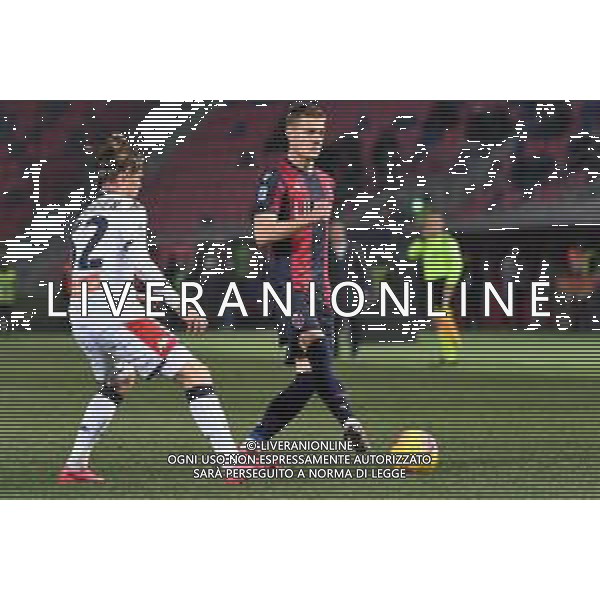 BOLOGNA - GENOA CAMPIONATO CALCIO SERIE A TIM 15.02.2020 NELLA FOTO Peter Ankersen e Matias Svanberg ©OPTIMAFOTO / AGENZIA ALDO LIVERANI SAS