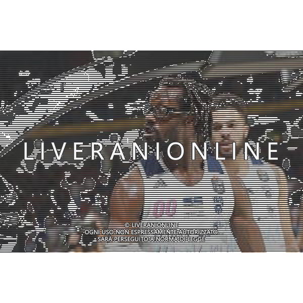 Pesaro 15/02/2020 - Zurich Connect Final Eight 2020 Semifinale - Happy Casa Brindisi vs Pompea Fortitudo Bologna - nella foto: Brown John (Happy Casa Brindisi) ©Claudio Zamagni/Agenzia Aldo Liverani s.a.s.