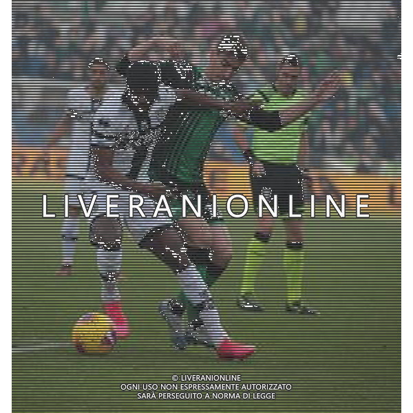 SASSUOLO - PARMA CAMPIONATO CALCIO SERIE A TIM 16.02.2020 NELLA FOTO FILIP DJURICIC E GERVINHO ©SANTANDREA / AGENZIA ALDO LIVERANI SAS
