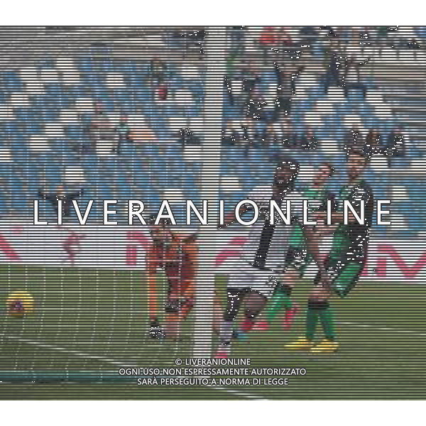 SASSUOLO - PARMA CAMPIONATO CALCIO SERIE A TIM 16.02.2020 NELLA FOTO ESULTANZA DOPO IL GOL DI GERVINHO ©SANTANDREA / AGENZIA ALDO LIVERANI SAS