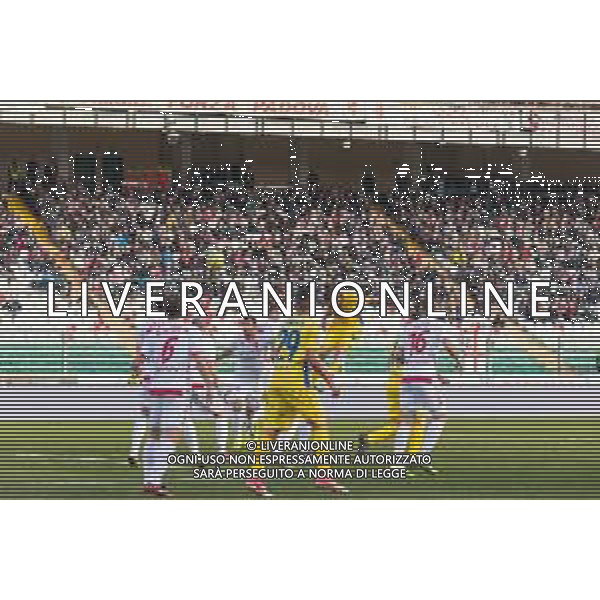 Campionato di Calcio Serie C - Lega Pro 2019/2020 Padova, Italia 16/02/2020 Calcio Padova vs Fermana Nella foto: Il colpo di testa di Marco Comotto (Fermana FC) ©Mattia Radoni - Alessio Marini / AGENZIA ALDO LIVERANI SAS