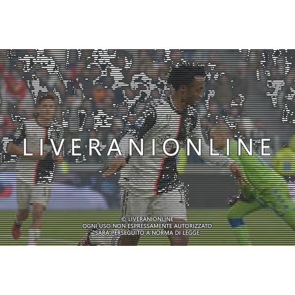 Torino 16.02.2020 Allianz Stadium ©Falzone/Agenzia Aldo Liverani Juventus vs Brescia Campionato italiano di calcio Serie A Tim 2019-2020 Nella foto: ESULTANZA DOPO IL GOL DI JUAN CUADRADO ©Falzone / AGENZIA ALDO LIVERANI SAS