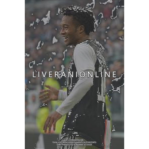 Torino 16.02.2020 Allianz Stadium ©Falzone/Agenzia Aldo Liverani Juventus vs Brescia Campionato italiano di calcio Serie A Tim 2019-2020 Nella foto: ESULTANZA DOPO IL GOL DI JUAN CUADRADO ©Falzone / AGENZIA ALDO LIVERANI SAS