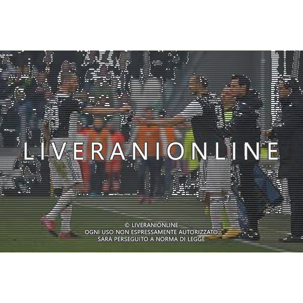 Torino 16.02.2020 Allianz Stadium ©Falzone/Agenzia Aldo Liverani Juventus vs Brescia Campionato italiano di calcio Serie A Tim 2019-2020 Nella foto: IL RIENTRO DI GIORGIO CHIELLINI DOPO L\'INFORTUNIO - SOSTITUZIONE DI LEONARDO BONUCCI ©Falzone / AGENZIA ALDO LIVERANI SAS