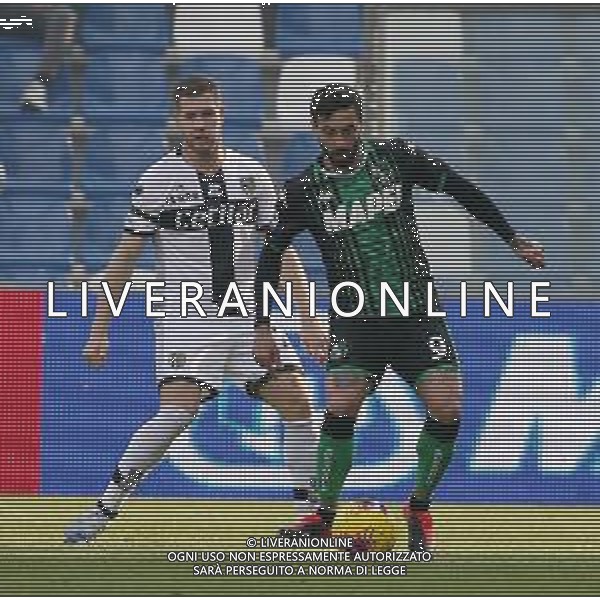 SASSUOLO - PARMA CAMPIONATO CALCIO SERIEA TIM 16.02.2020 NELLA FOTO FRANCESCO CAPUTO E RICCARDO GAGLIOLO ©SANTANDREA / AGENZIA ALDO LIVERANI SAS