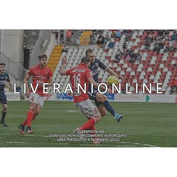 Campionato di Calcio Serie C - Lega Pro 2019/2020 Trieste, Italia 16/02/2020 Triestina vs Vis Pesaro Nella foto: Valerio Nava Pesaro vs Angelo Tartaglia ©Marco Todaro - Alessio Marini / AGENZIA ALDO LIVERANI SAS