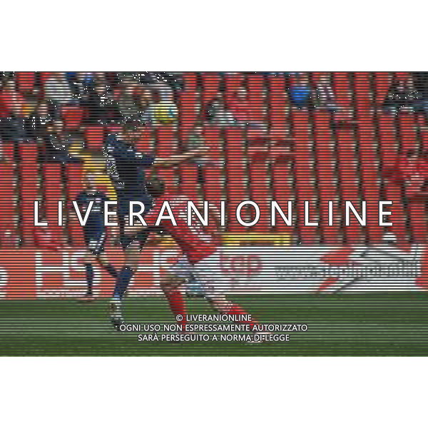Campionato di Calcio Serie C - Lega Pro 2019/2020 Trieste, Italia 16/02/2020 Triestina vs Vis Pesaro Nella foto: Tomas Malec Pesaro, Ermacora Federico Triestina ©Marco Todaro - Alessio Marini / AGENZIA ALDO LIVERANI SAS