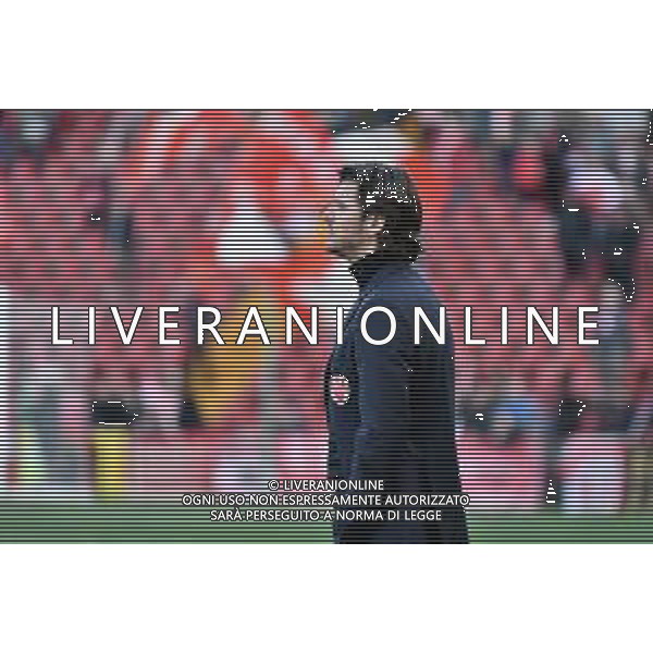 Campionato di Calcio Serie C - Lega Pro 2019/2020 Trieste, Italia 16/02/2020 Triestina vs Vis Pesaro Nella foto: Allenatore Pesaro Simone Pavan ©Marco Todaro - Alessio Marini / AGENZIA ALDO LIVERANI SAS