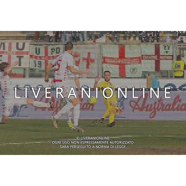 Campionato di Calcio Serie C - Lega Pro 2019/2020 Padova, Italia 16/02/2020 Calcio Padova vs Fermana Nella foto: Il cross di Antonio Bacio Terracino (Fermana FC) ©Mattia Radoni - Alessio Marini / AGENZIA ALDO LIVERANI SAS