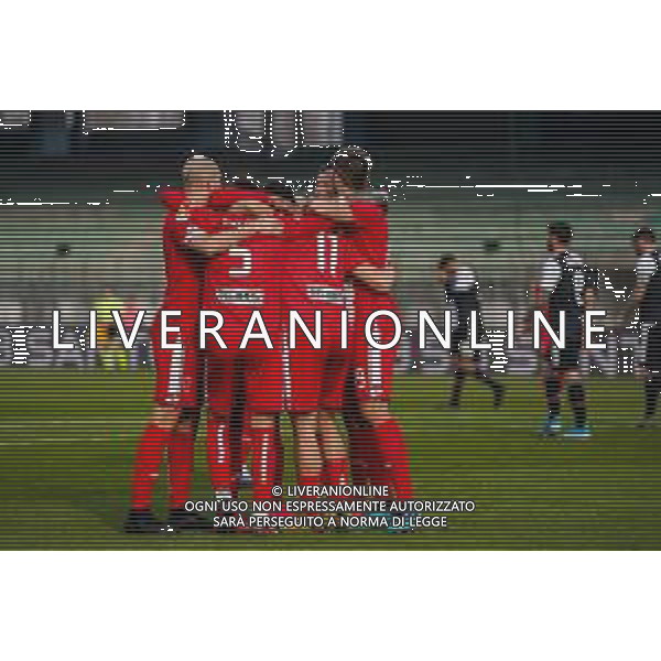 Campionato di Calcio Serie C - Lega Pro 2019/2020 Monza (MB), Italia 16/02/2020 Monza vs Juventus U23 Nella foto: AC Monza festeggia il gol ©Alessio Morgese - Alessio Marini / AGENZIA ALDO LIVERANI SAS