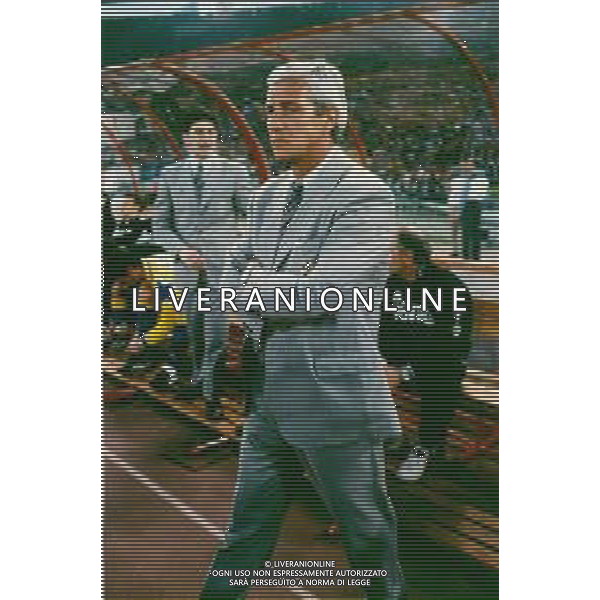 RETROSPETTIVA MARCELLO LIPPI ALLENATORE NELLA FOTO MARCELLO LIPPI NELL\'ANNO ALLENATORE JUVENTUS CALCIO NELLA FINALE DI CHAMPIONS LEAGUE JUVENTUS AJAX 22-05-1996 A ROMA AG ALDO LIVERANI SAS