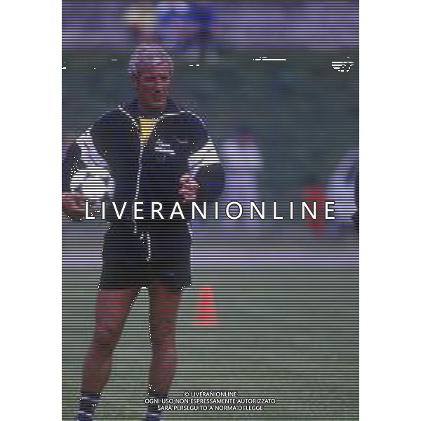 RETROSPETTIVA MARCELLO LIPPI ALLENATORE NELLA FOTO MARCELLO LIPPI ALLENATORE DEL CESENA CALCIO 1989-1990 AG ALDO LIVERANI SAS