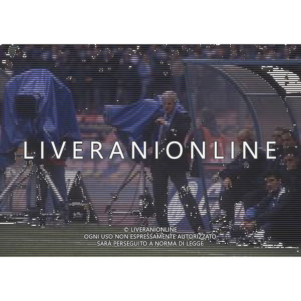 RETROSPETTIVA MARCELLO LIPPI ALLENATORE NELLA FOTO MARCELLO LIPPI ALLENATORE NAPOLI CALCIO 1993-1994 AG ALDO LIVERANI SAS