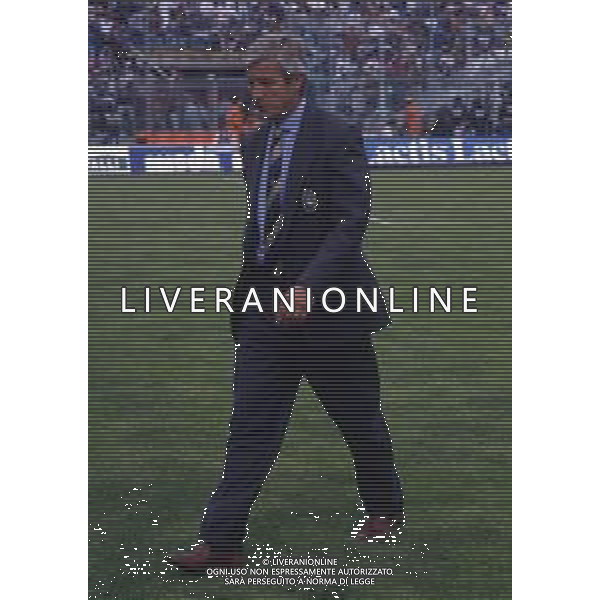 RETROSPETTIVA MARCELLO LIPPI ALLENATORE NELLA FOTO MARCELLO LIPPI ALLENATORE DELL\'ATALANTA CALCIO 1992-1993 AG ALDO LIVERANI SAS