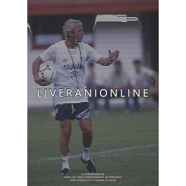 RETROSPETTIVA MARCELLO LIPPI ALLENATORE NELLA FOTO MARCELLO LIPPI ALLENATORE NAPOLI CALCIO 1993-1994 AG ALDO LIVERANI SAS