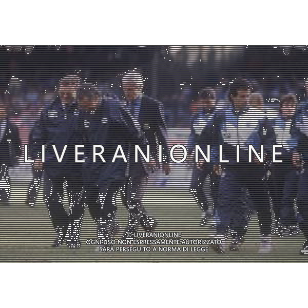RETROSPETTIVA MARCELLO LIPPI ALLENATORE NELLA FOTO MARCELLO LIPPI ALLENATORE NAPOLI CALCIO 1993-1994 AG ALDO LIVERANI SAS