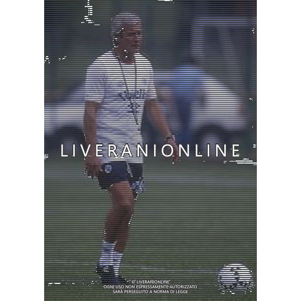 RETROSPETTIVA MARCELLO LIPPI ALLENATORE NELLA FOTO MARCELLO LIPPI ALLENATORE NAPOLI CALCIO 1993-1994 AG ALDO LIVERANI SAS