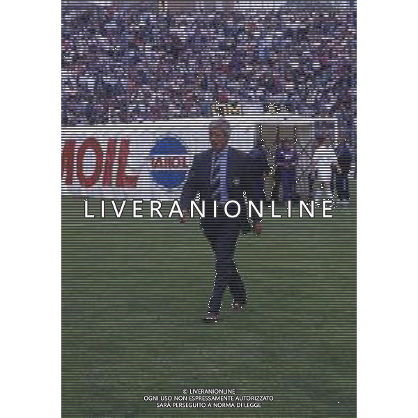 RETROSPETTIVA MARCELLO LIPPI ALLENATORE NELLA FOTO MARCELLO LIPPI ALLENATORE DELL\'ATALANTA CALCIO 1992-1993 AG ALDO LIVERANI SAS