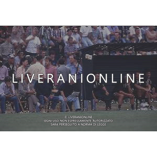 RETROSPETTIVA MARCELLO LIPPI ALLENATORE NELLA FOTO MARCELLO LIPPI ALLENATORE JUVENTUS NELL\'ANNO 1995-1996 CON GIANNI AGNELLI AG ALDO LIVERANI SAS