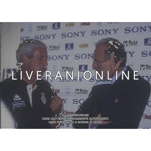 RETROSPETTIVA MARCELLO LIPPI ALLENATORE NELLA FOTO MARCELLO LIPPI ALLENATORE JUVENTUS NELL\'ANNO 1995-1996 CON ANTONIO GIRAUDO AG ALDO LIVERANI SAS