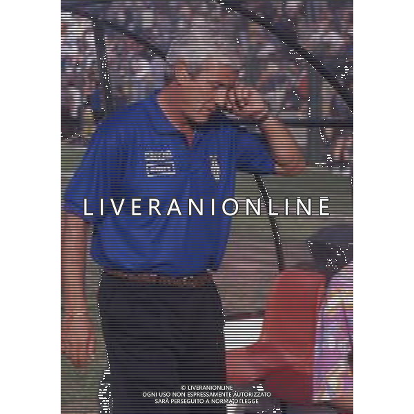 RETROSPETTIVA MARCELLO LIPPI ALLENATORE NELLA FOTO MARCELLO LIPPI ALLENATORE JUVENTUS NELL\'ANNO 1996-1997 AG ALDO LIVERANI SAS