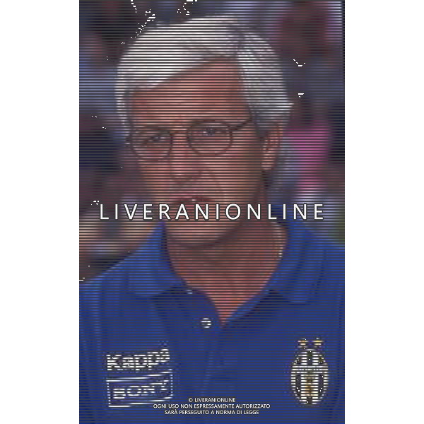 RETROSPETTIVA MARCELLO LIPPI ALLENATORE NELLA FOTO MARCELLO LIPPI NELL\'ANNO 1997-1998 ALLENATORE JUVENTUS CALCIO AG ALDO LIVERANI SAS