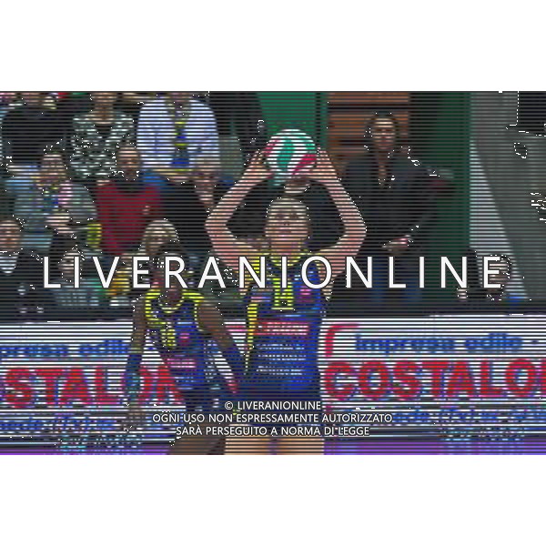 Campionato di Volley Serie A1 Femminile 2019/2020 Treviso, Italia 16/02/2020 Imoco Volley Conegliano vs Igor Gorgonzola Novara Nella foto: Joanna Wolosz foto flavio pavanello-alessio ,arini-ag aldo liverani sas