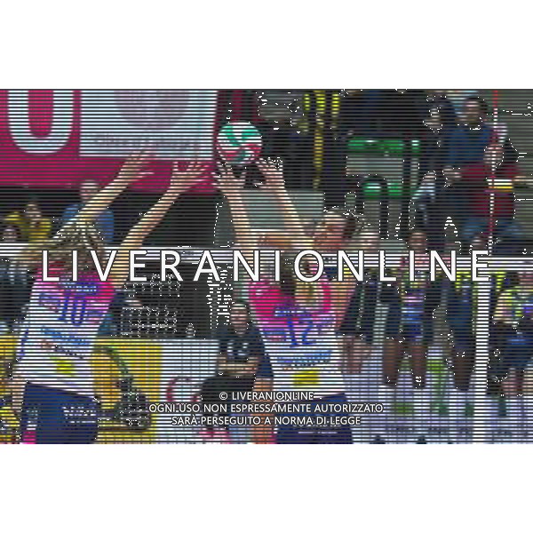 Campionato di Volley Serie A1 Femminile 2019/2020 Treviso, Italia 16/02/2020 Imoco Volley Conegliano vs Igor Gorgonzola Novara Nella foto: Attacco di Indre Sorokaite foto flavio pavanello-alessio ,arini-ag aldo liverani sas