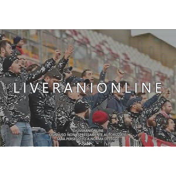 Campionato di Calcio Serie C - Lega Pro 2019/2020 Trieste, Italia 16/02/2020 Triestina vs Vis Pesaro Nella foto: Tifosi curva del Pesaro ©Marco Todaro - Alessio Marini / AGENZIA ALDO LIVERANI SAS