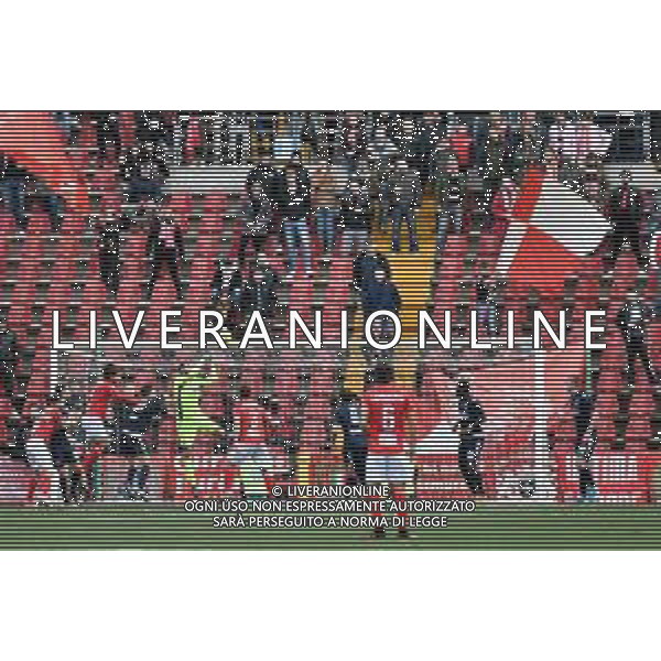 Campionato di Calcio Serie C - Lega Pro 2019/2020 Trieste, Italia 16/02/2020 Triestina vs Vis Pesaro Nella foto: Parata di Federico Serraiocco portiere del Pesaro ©Marco Todaro - Alessio Marini / AGENZIA ALDO LIVERANI SAS
