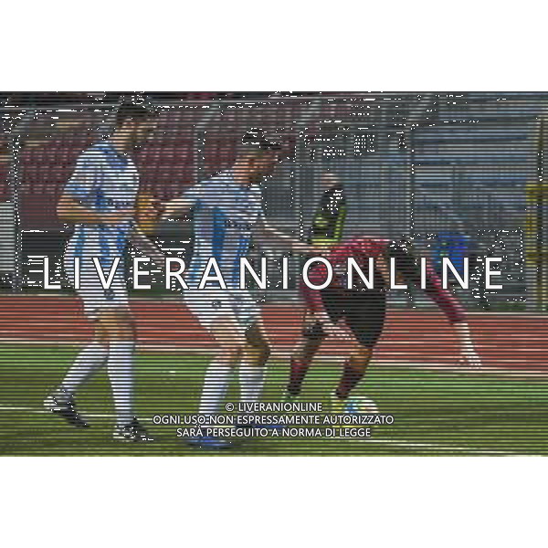 Campionato di Calcio Serie C - Lega Pro 2019/2020 Pontedera, Italia 16/02/2020 Pontedera vs Giana Erminio Nella foto: Edoardo Pavan (P) subisce fallo FOTO FABIO FAGIOLINI-ALESSIO MARINI-AG ALDO LIVERANI SAS