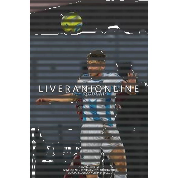 Campionato di Calcio Serie C - Lega Pro 2019/2020 Pontedera, Italia 16/02/2020 Pontedera vs Giana Erminio Nella foto: Nicola Madonna GE) di testa FOTO FABIO FAGIOLINI-ALESSIO MARINI-AG ALDO LIVERANI SAS