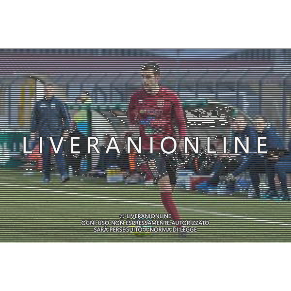 Campionato di Calcio Serie C - Lega Pro 2019/2020 Pontedera, Italia 16/02/2020 Pontedera vs Giana Erminio Nella foto: Pietro Visconti (P) al cross FOTO FABIO FAGIOLINI-ALESSIO MARINI-AG ALDO LIVERANI SAS