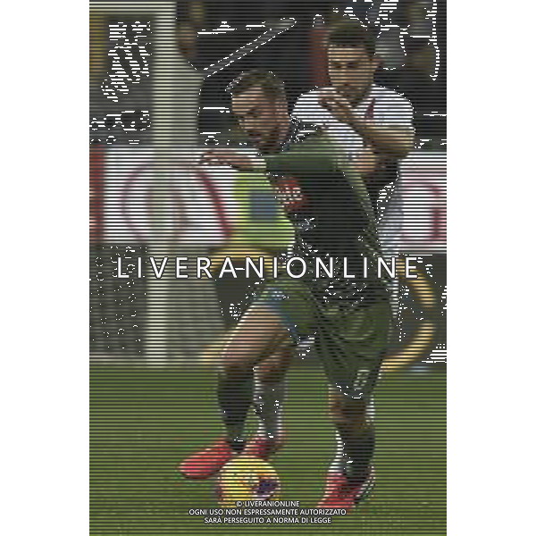 16-02-2020. CAGLIARI CALCIO-SSC NAPOLI, CAMPIONATO CALCIO, SERIE A 2019/2020. ITALIA, SARDEGNA, CAGLIARI, SARDEGNA ARENA. NELLA FOTO: FABIAN RUIZ NAPOLI E ARTUR IONITA CAGLIARI. SALVATORE MOI/AGENZIA ALDO LIVERANI SAS. / AGENZIA ALDO LIVERANI SAS