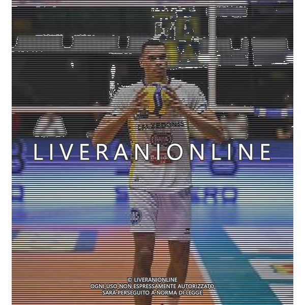 Campionato di Volley Superlega Serie A 2019/2020 Monza, Italia 16/02/2020 Vero Volley Monza vs Calzedonia Verona Nella foto: Stephen Boyer (Verona) FOTO FELIPE CASIRAGHI-ALESSIO MARINI-AG ALDO LIVERANI SAS