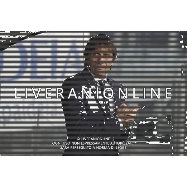 Lazio - Inter Campionato di Calcio Serie A TIM 16/02/2020 nella foto: Mister Antonio Conte (f.c.Internazionale) ©Claudio Zamagni/Agenzia Aldo Liverani Mister Antonio Conte (f.c.Internazionale) during Italian Serie A soccer match between S.S. LAZIO and F.C. INTER at Olympic Stadium in Rome on February 16 2020 photo credit by Claudio Zamagni/Aldo Liverani Photo Agency / AGENZIA ALDO LIVERANI SAS