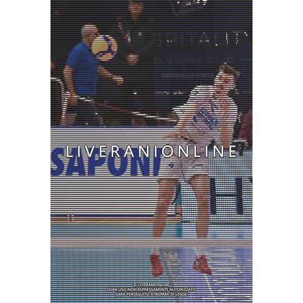 Campionato di Volley Superlega Serie A 2019/2020 Latina, Italia 16/02/2020 Top Volley Latina - Kioene Padova Nella foto: Jean Patry (Top Volley Cisterna) in battuta