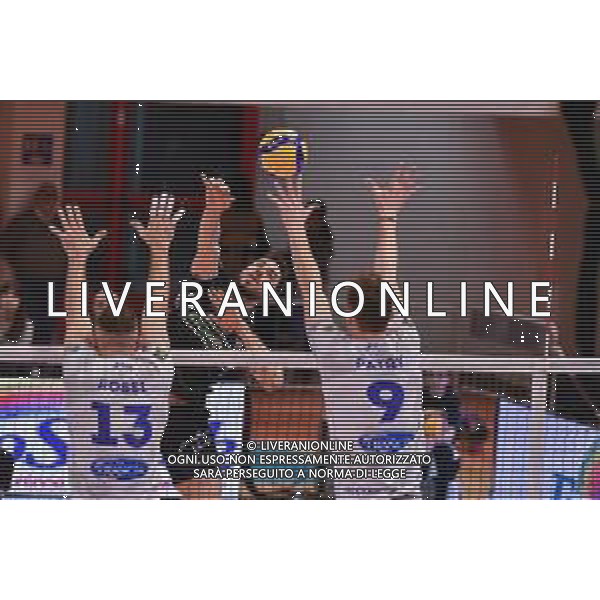 Campionato di Volley Superlega Serie A 2019/2020 Latina, Italia 16/02/2020 Top Volley Latina - Kioene Padova Nella foto: Randazzo Luigi schiacciatore (Kioene Padova)