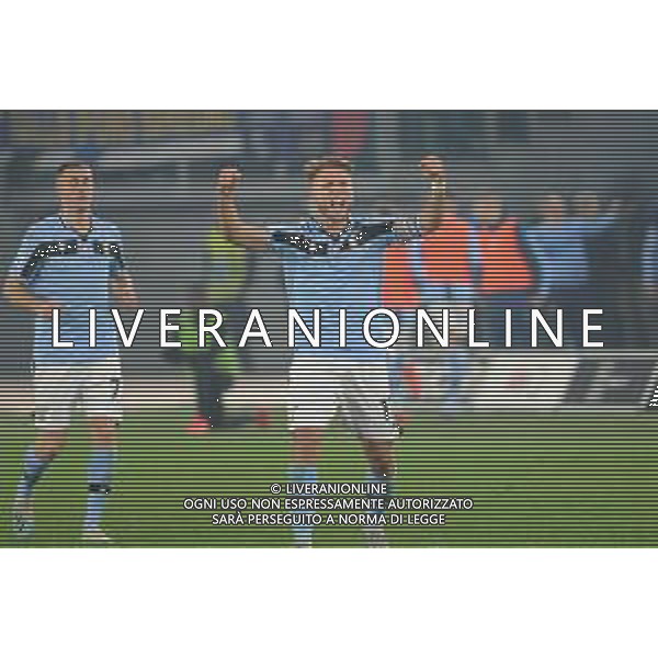 Campionato di Calcio Serie A 2019/2020 Roma, Italia 16/02/2020 Lazio vs Inter Nella foto: esultanza Ciro Immobile (Lazio) 1-1 dopo il gol su rigore ©Renato Olimpio - Alessio Marini / AGENZIA ALDO LIVERANI SAS