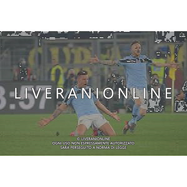 Campionato di Calcio Serie A 2019/2020 Roma, Italia 16/02/2020 Lazio vs Inter Nella foto: esultanza dopo il gol di Sergej Milinkovic-Savic (lazio) 2-1 con Manuel Lazzari © Renato Olimpio - Alessio Marini / AGENZIA ALDO LIVERANI SAS