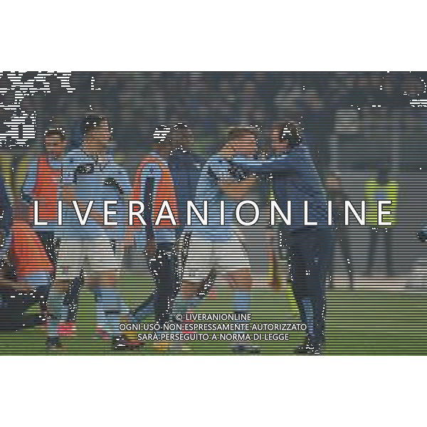 Campionato di Calcio Serie A 2019/2020 Roma, Italia 16/02/2020 Lazio vs Inter Nella foto: esultanza Lazio - ciro immobile © Renato Olimpio - Alessio Marini / AGENZIA ALDO LIVERANI SAS