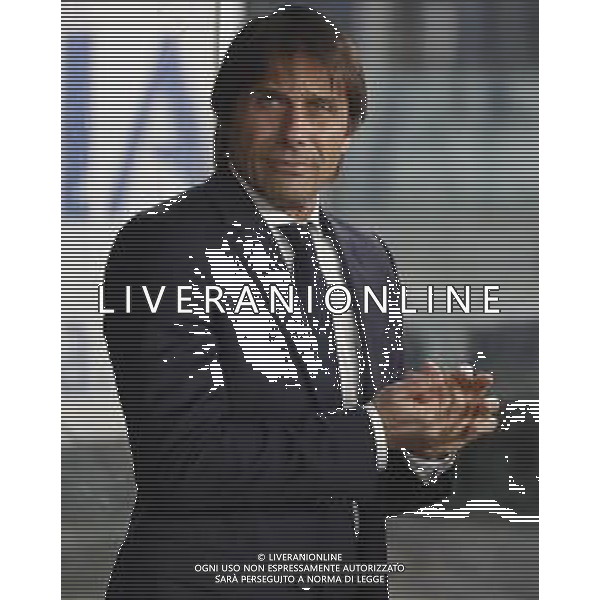 Lazio - Inter Campionato di Calcio Serie A TIM 16/02/2020 nella foto: Mister Antonio Conte (f.c.Internazionale) ©Claudio Zamagni/Agenzia Aldo Liverani Mister Antonio Conte (f.c.Internazionale) during Italian Serie A soccer match between S.S. LAZIO and F.C. INTER at Olympic Stadium in Rome on February 16 2020 photo credit by Claudio Zamagni/Aldo Liverani Photo Agency ©Federico Gaetano/ AGENZIA ALDO LIVERANI SAS